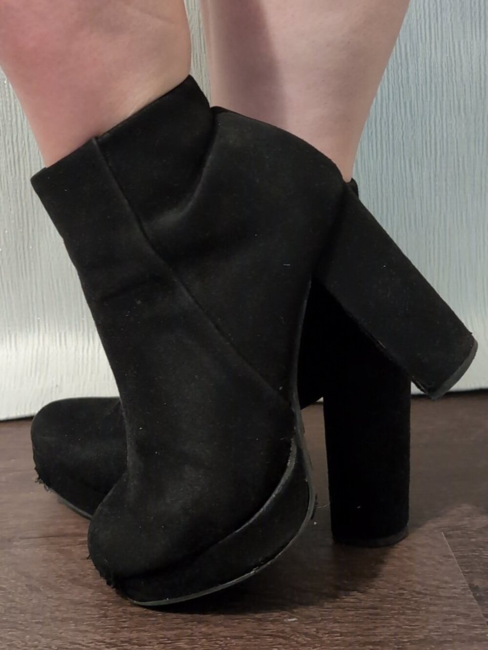 WELL WORN boots!